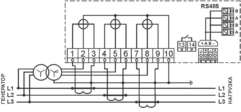 NP73E.6-4-1 схема подключения